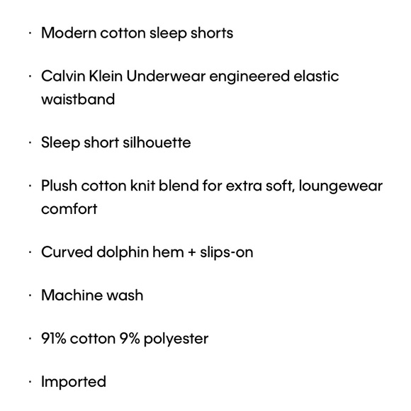 Modern Cotton Sleep Shorts - Picture 5 of 6